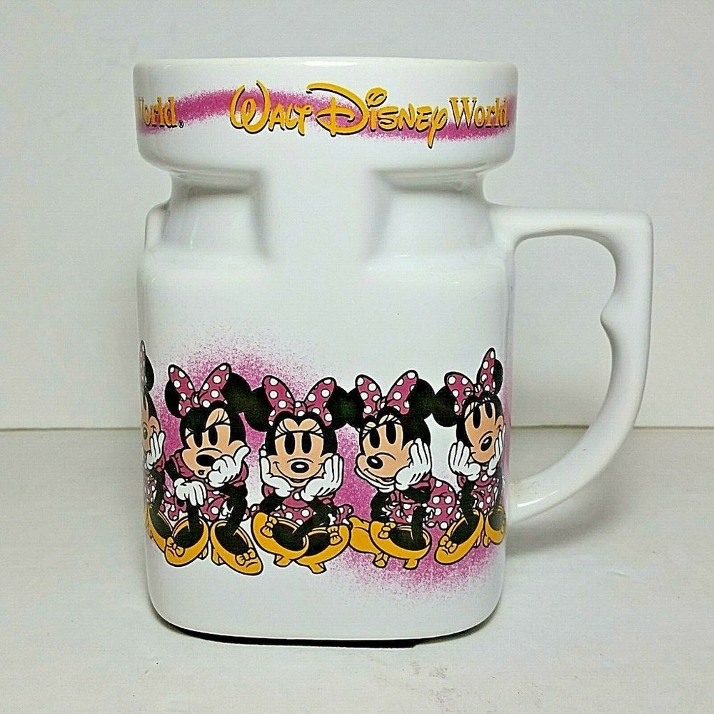 Vintage Walt Disney World Minnie Mouse coffee mug